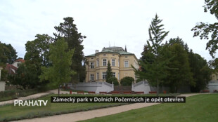 Zámecký park v Dolních Počernicích je opět otevřen