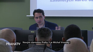 Novým starostou Prahy 3 je Michal Vronský