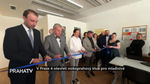 V Praze 4 otevřeli nízkoprahový klub pro mladistvé