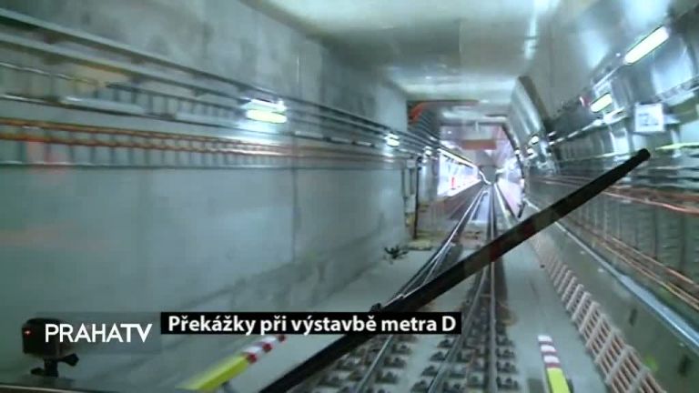 Překážky ve výstavbě metra D
