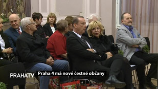 Praha 4 má nové čestné občany