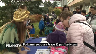 Podzimní sobota v Praze 12 patřila dětem