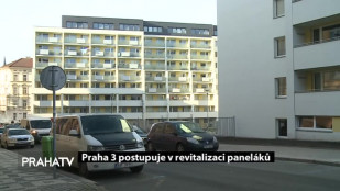 Praha 3 postupuje v revitalizaci paneláků