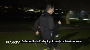 Praha 4 organizuje bezplatnou běžeckou školu 