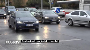 Praha 4 má nový elektromobil