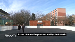 Praha 18 opravila sportovní areály v Letňanech