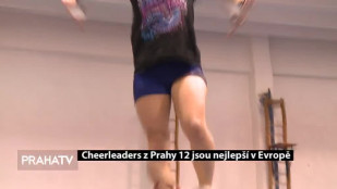 Cheerleaders z Prahy 12 jsou nejlepší v Evropě