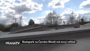 Skatepark na Černém Mostě má nový vzhled