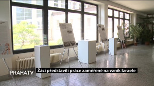 Žáci představili práce zaměřené na vznik Izraele