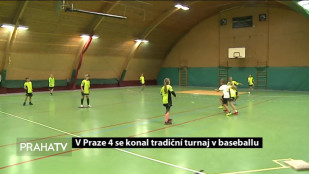 V Praze 4 se konal tradiční turnaj v baseballu