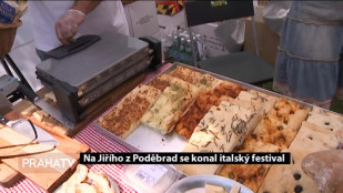 Na Jiřího z Poděbrad se konal italský festival
