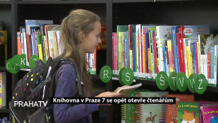 Knihovna v Praze 7 se opět otevře čtenářům