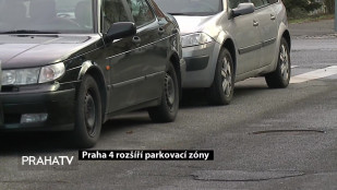 Praha 4 rozšíří parkovací zóny