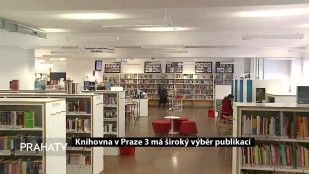 Knihovna v Praze 3 má široký výběr publikací