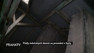 Půdy městských domů se promění v byty