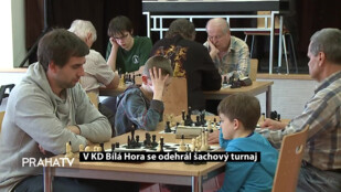 V KD Bílá Hora se odehrál šachový turnaj