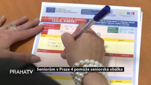 Seniorům v Praze 4 pomůže seniorská obálka