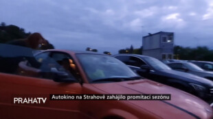 Autokino na Strahově zahájilo promítací sezónu