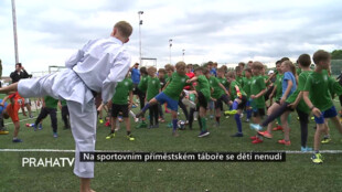 Na sportovním příměstském táboře se děti nenudí