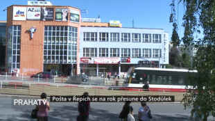 Pošta v Řepích se na rok přesune do Stodůlek