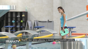 Řepští žáci letos plavou v novém sportovním centru