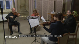 Libeňský zámek hostí online adventní koncerty