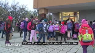 V Praze 13 se děti vrátily do všech základních škol