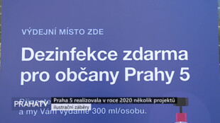 Praha 5 realizovala v roce 2020 několik projektů
