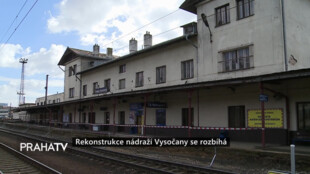 Rekonstrukce nádraží Vysočany se rozbíhá