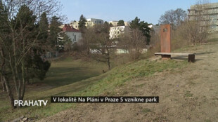 V lokalitě Na Pláni v Praze 5 vznikne park