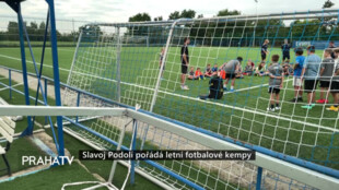 Slavoj Podolí pořádá letní fotbalové kempy