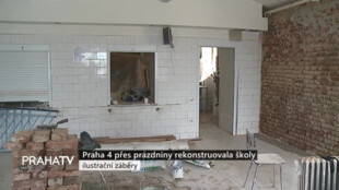 Praha 4 přes prázdniny rekonstruovala školy