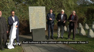 Padlí hrdinové z Druhé světové války mají pomník v Praze 11