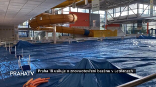Praha 18 usiluje o znovuotevření bazénu v Letňanech