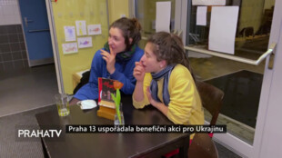 Praha 13 uspořádala benefiční akci pro Ukrajinu
