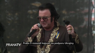 Prahu 9 rozezněl koncert na podporu Ukrajiny