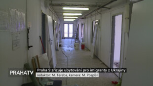 Praha 9 zřizuje ubytování pro imigranty z Ukrajiny