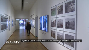 Výstava Czech Press Photo dokumentuje emotivní okamžiky