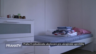 Praha 9 vybudovala ubytování pro ukrajinské uprchlíky