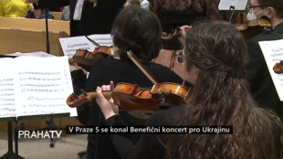 V Praze 5 se konal benefiční koncert pro Ukrajinu