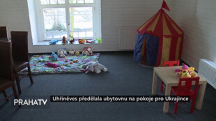 Uhříněves předělala ubytovnu na pokoje pro Ukrajince