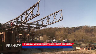 V Sázavě vznikne provizorní most  přes řeku