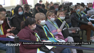 Asistenční centrum pomoci Ukrajině již plně funguje v Praze 9