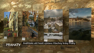 Jindřišská věž hostí výstavu Všechny krásy Prahy