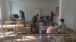 Praha 9 vzdělává ukrajinské děti v adaptačních skupinách