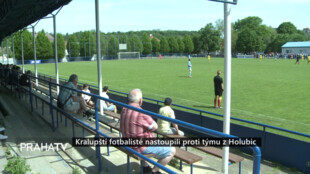 Kralupští fotbalisté nastoupili proti týmu z Holubic