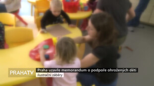 Praha uzavře memorandum o podpoře ohrožených dětí