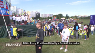 Děti z Prahy 13 si Den dětí užily v Centrálním parku