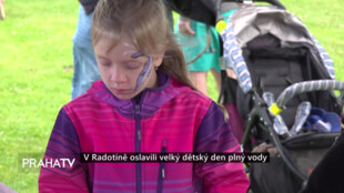 V Radotíně oslavili velký dětský den plný vody