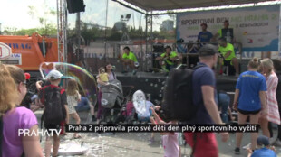 Praha 2 připravila pro své děti den plný sportovního vyžití
